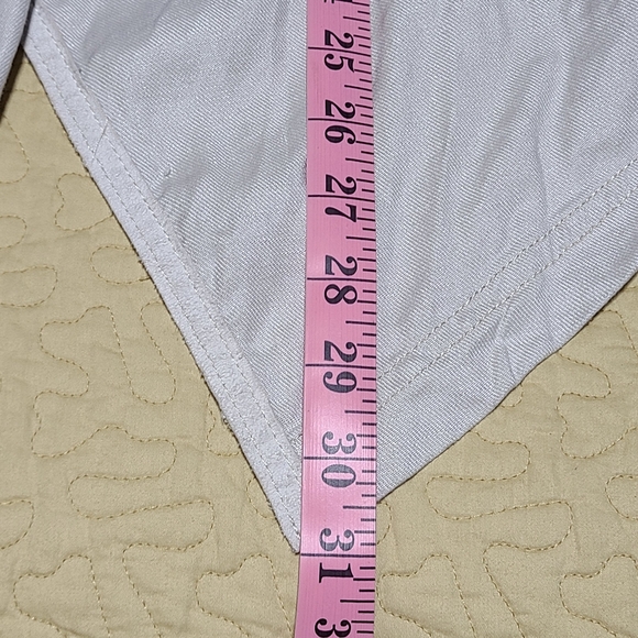 Anthropologie Linen Open Front asymmetrical jacket size L - Picture 13 of 13